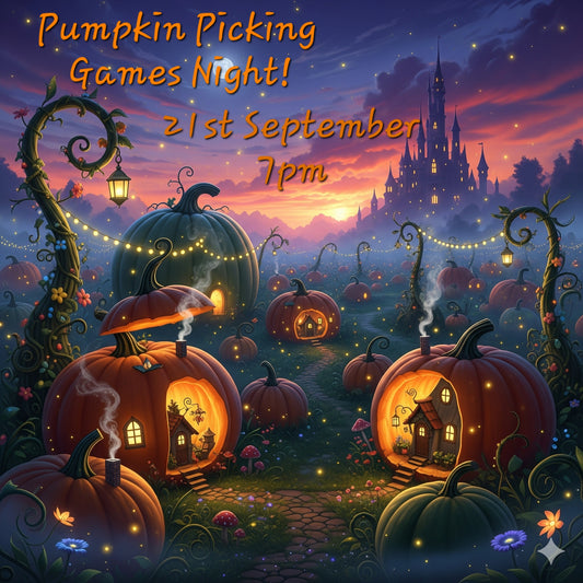 Pumpkin Picking Games Night